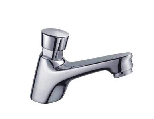 Hot Cold Basin Time Delay Faucet